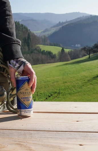 Erfrischung auf dem Needle Gin Pfad