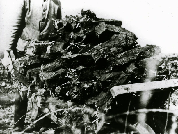 Harte Arbeit war der Torfabbau