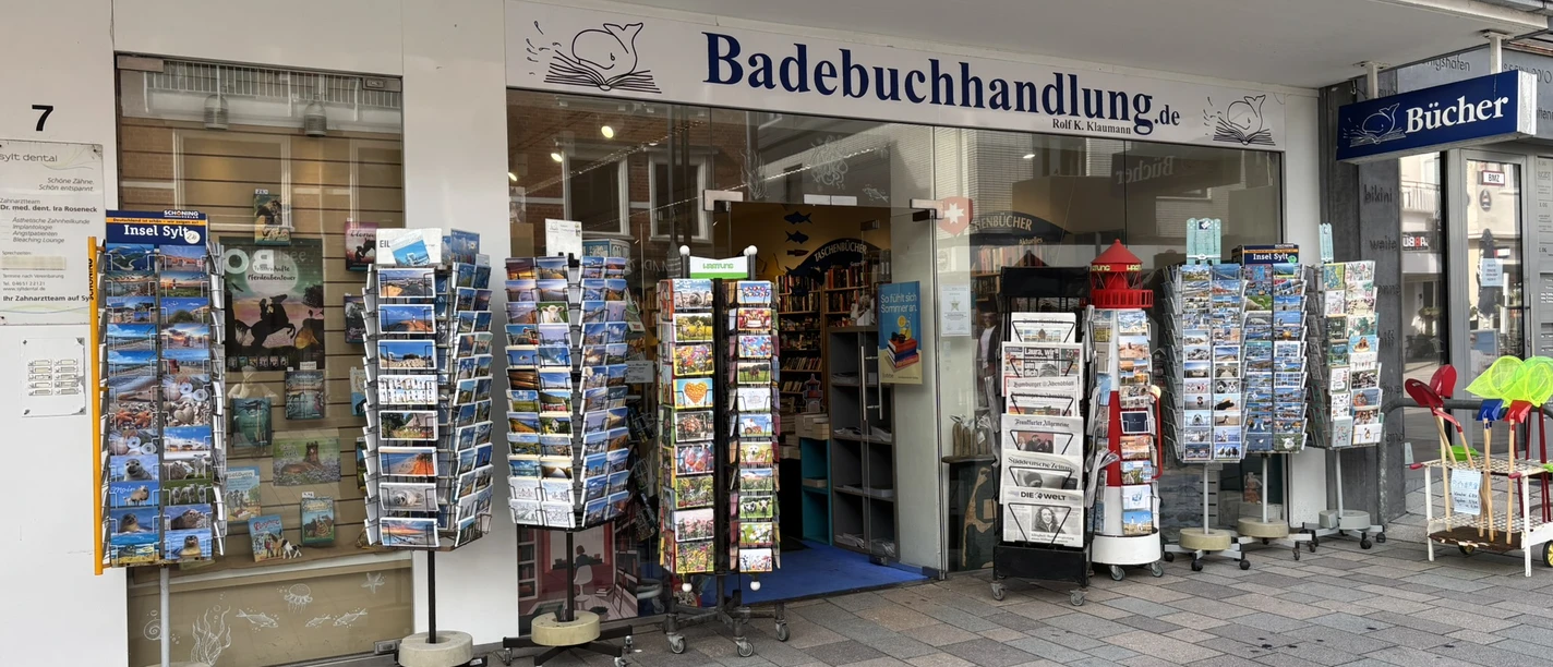 Badebuchhandlung in der Friedrichstraße