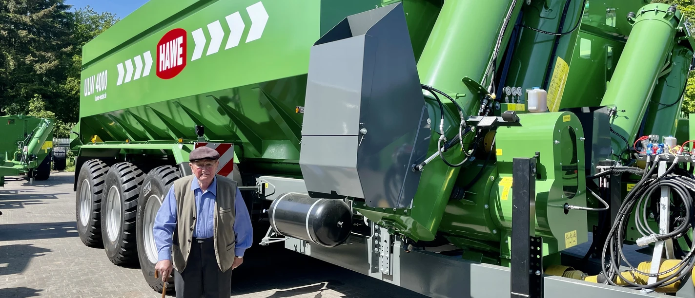 Ein Aushängeschild des von Heinrich Wester geründeten Maschinenbauunternehmens „HAWE Wester“ sind die sogenannten Überladewagen. Lambert-Brand-Foto