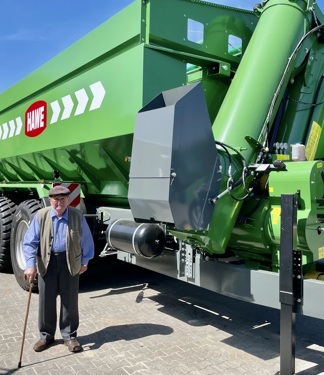 Ein Aushängeschild des von Heinrich Wester geründeten Maschinenbauunternehmens „HAWE Wester“ sind die sogenannten Überladewagen. Lambert-Brand-Foto