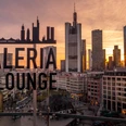 GALERIA Restaurant Skyline von Frankfurt mit #GaleriaSkylounge bei Sonnenuntergang