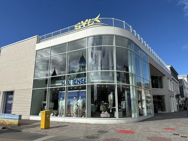 Sylt Marketing_HB Jensen Modehaus von außen