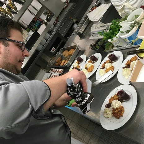 Brackstedter Mühle - Essenszubereitung