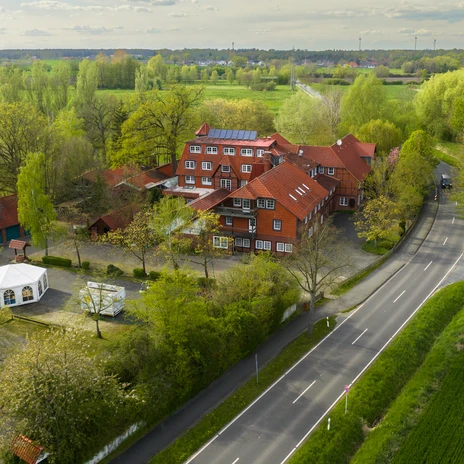 Brackstedter Mühle - Luftaufnahme