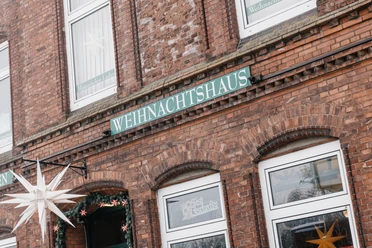 Weihnachtshaus in Husum
