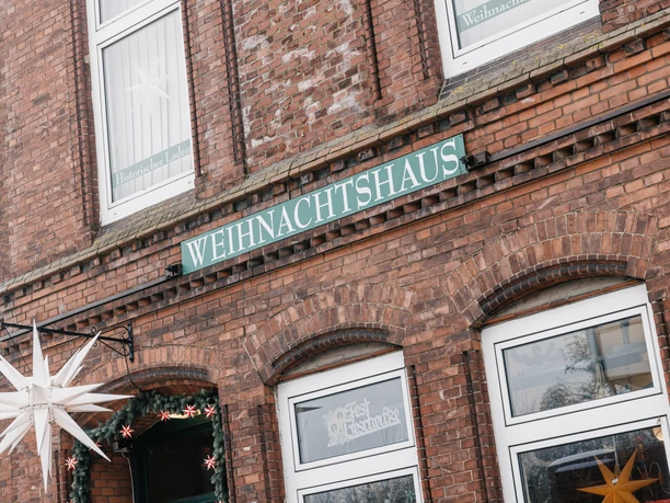 Weihnachtshaus in Husum