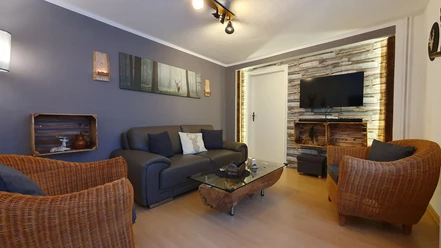 Ferienwohnungen Bartels in Goslar/Oker - Wohnung Hahnenberg - Wohnzimmer Ferienwohnungen Bartels in Goslar/Oker - Wohnung Hahnenberg - Wohnzimmer
