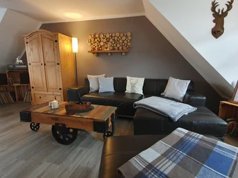 Ferienwohnungen Bartels in Goslar/Oker - Wohnung Adenberg - Wohnzimmer Ferienwohnungen Bartels in Goslar/Oker - Wohnung Adenberg - Wohnzimmer