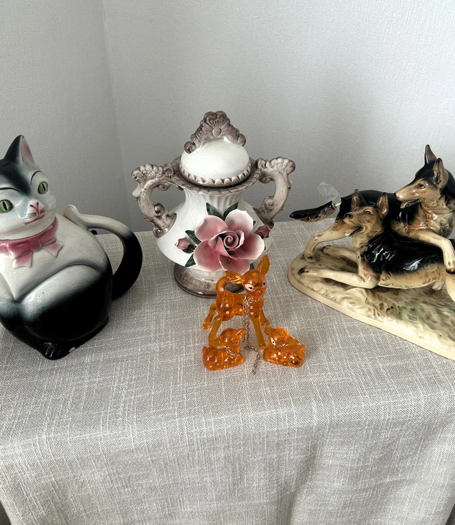 Erinnerungsstücke der Familie von Idas Großmutter