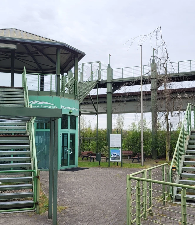 Transrapid-Versuchsanlage Emsland, Lathen - Besucherpavillon & Bahnhof ©Emsland Tourismus GmbH.jpg