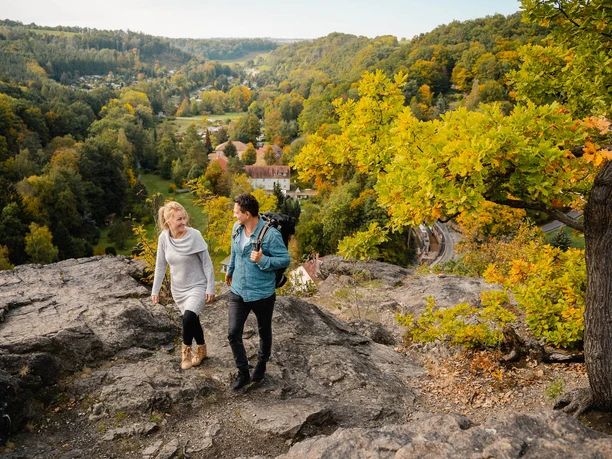 Wandern am Götterfelsen