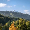 Schanze und Alpspitze im Herbst