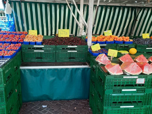 Obststand Markt Innenstadt