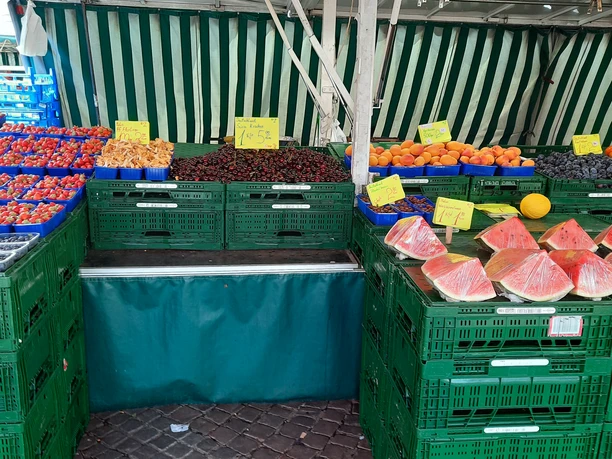 Obststand Markt Innenstadt