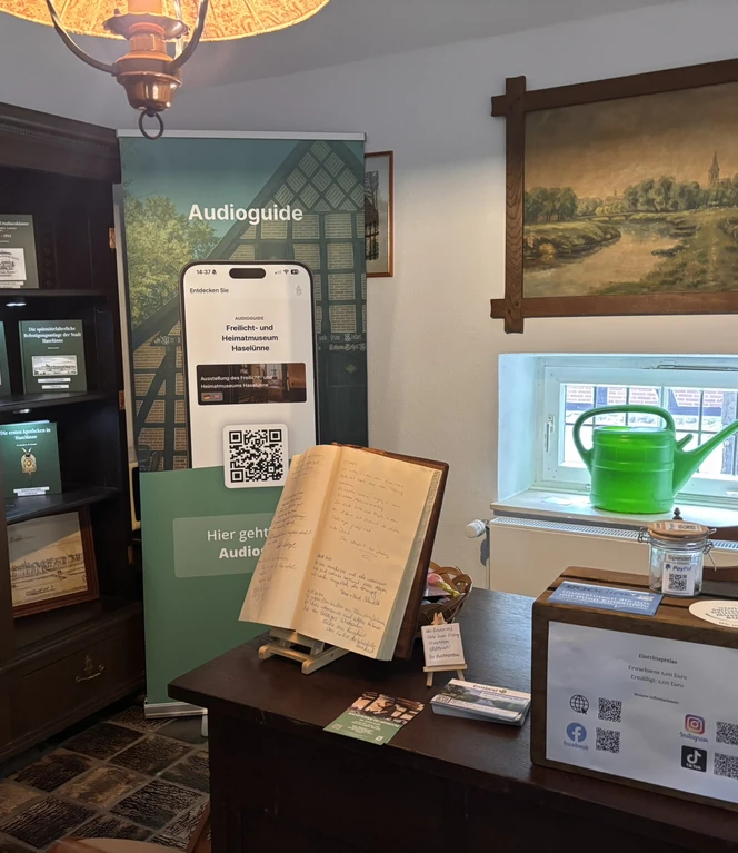 Feste Öffnungszeiten und ein Audioguide sind neu im Museum.JPEG