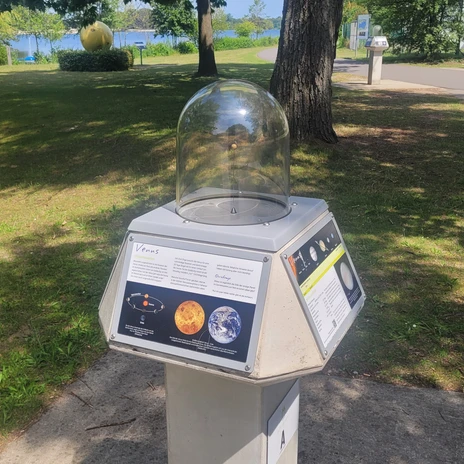 Planetenweg - Venus-Modell