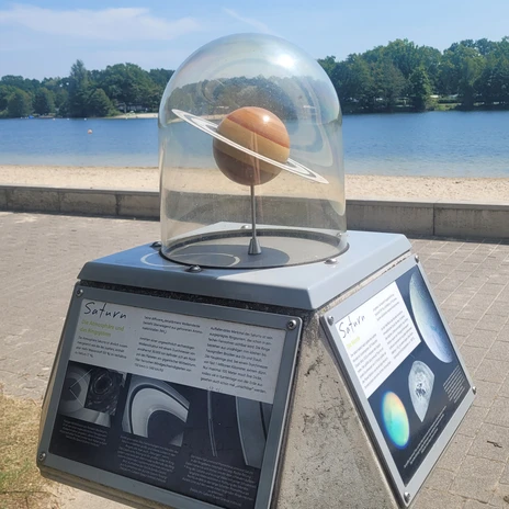 Planetenweg - Saturn-Modell