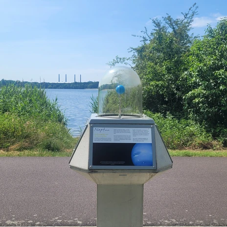 Planetenweg - Neptun-Modell