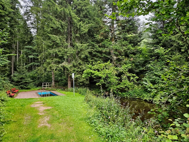 Wassertretanlage im Ödenwald auf der Gemarkung Schömberg