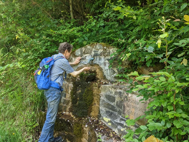 Gustav-Herbold-Quelle am Lorfetal Rundweg 3