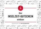 Inselzeit-Gutschein einlösen Inselzeit-Gutschein einlösen