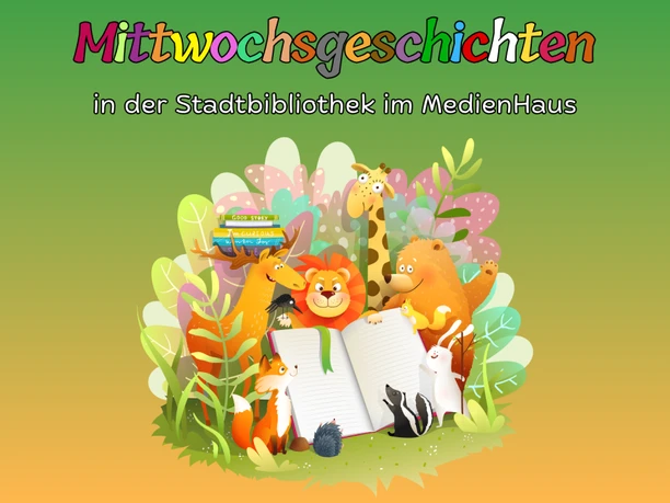 Mittwochsgeschichten in der Stadtbibliothek im MedienHaus