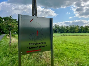 Schild.jpg Infoschild "Storchennest Große Wiese"