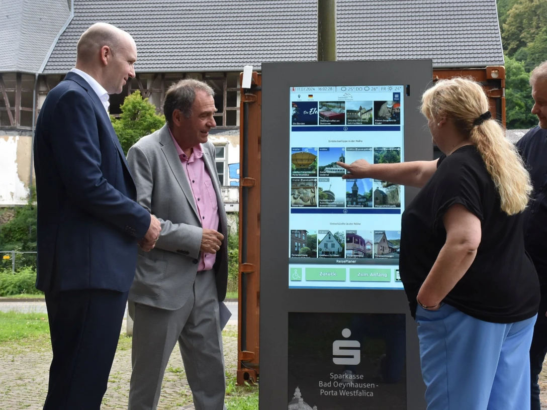 Infoterminal Barkausen Porta Westfalica Infoterminal Barkausen Porta Westfalica