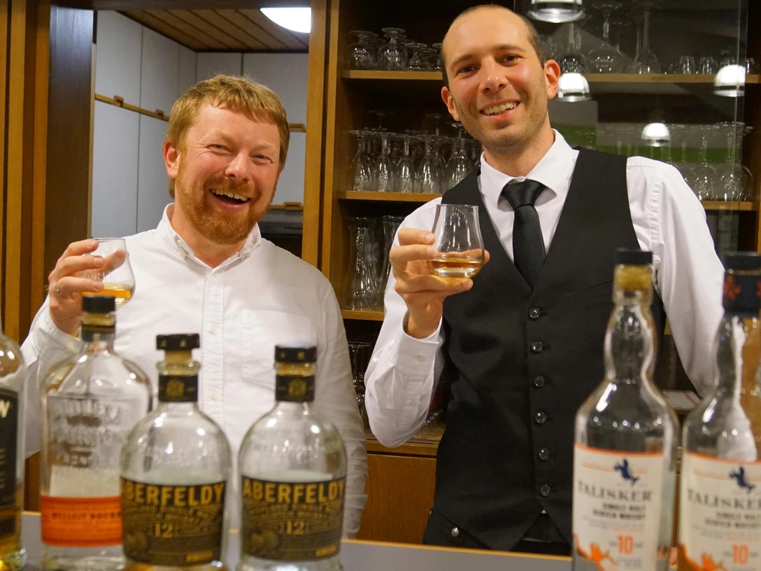 Diakon Dominik Weiß und Pfarrer Markus Fellmeth