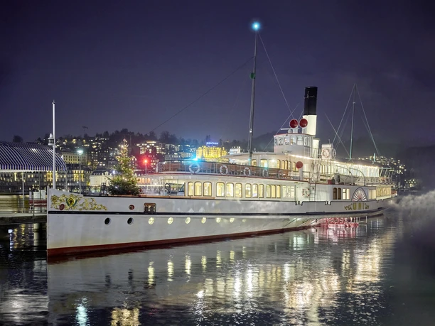 Christmas party on Lake Lucerne