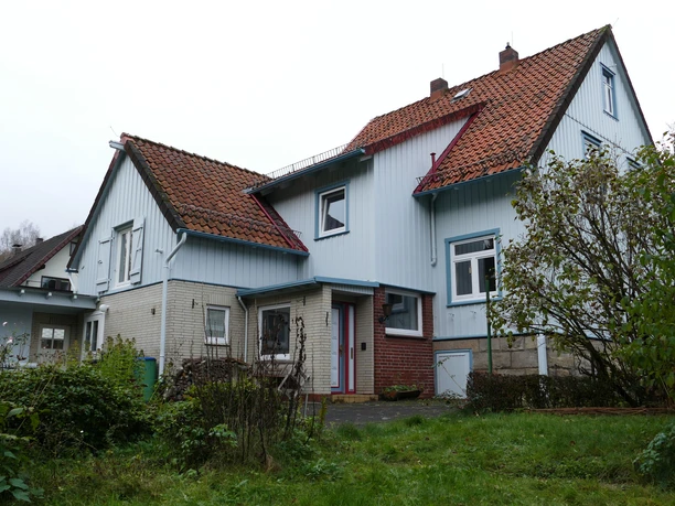 Maisonette Ferienwohnung in Wolfshagen - Gartenansicht