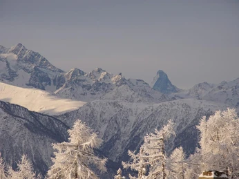 Aussicht auf die Viertausender