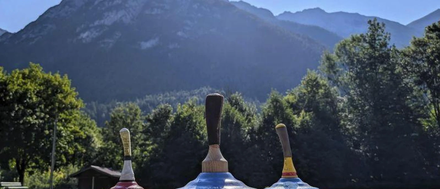 Asphaltschießen im Riedboden