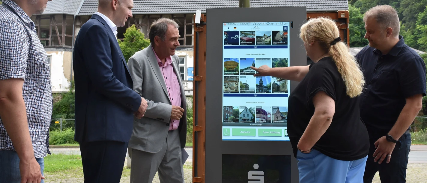 Infoterminal Barkausen Porta Westfalica