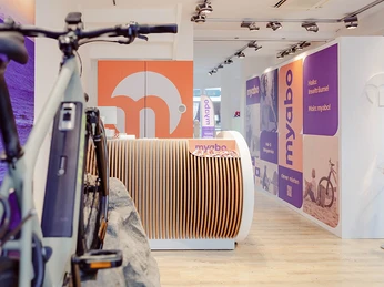 Innenraum myabo-Store in Westerland