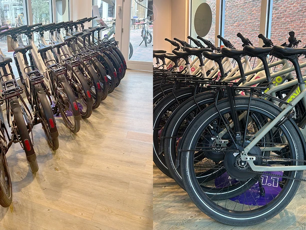 Fahrradverleih bei myabo in Westerland