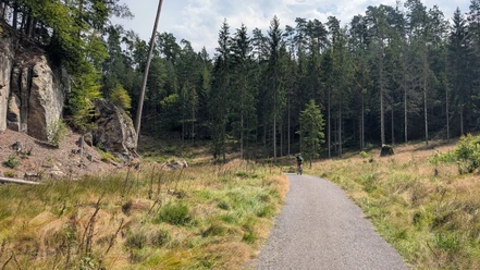 Radweg Nr. 3029 in der Böhmischen Schweiz