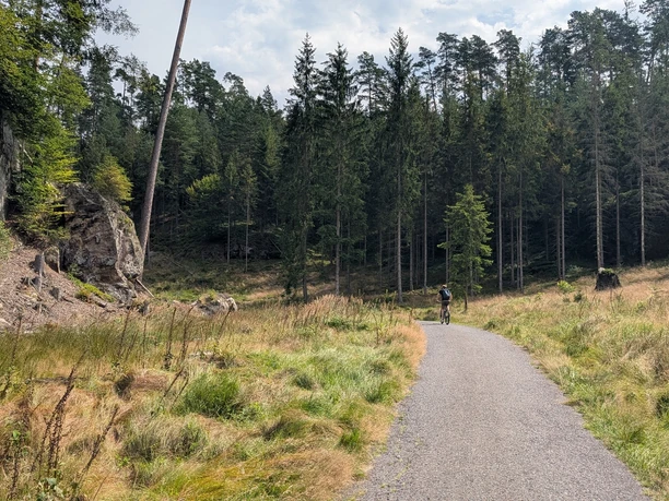 Radweg Nr. 3029 in der Böhmischen Schweiz