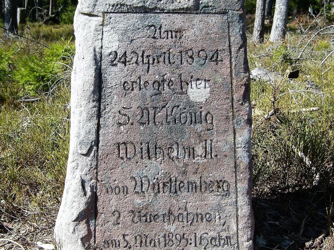 Auerhahnstein in Baiersbronn