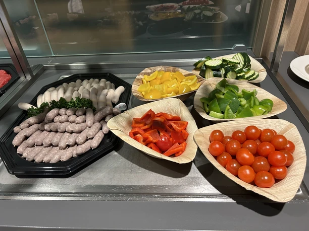 Outdoor winter barbecue at the Holiday Inn Express Lucerne-Kriens