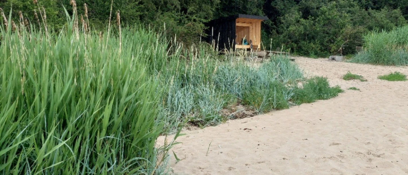 Shelter ved Råde strand Christian Bo Berg Mikkelsen