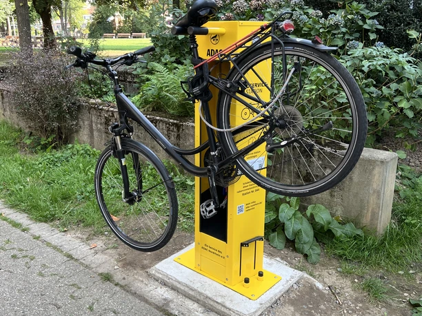 Radservice-Station in Leichlingen