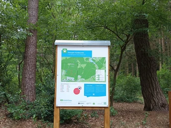 Infotafel Dwergter Hunderunde