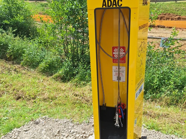 Radservice-Station in Wiehl