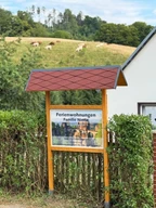 Schild & Logo von den Ferienwohnungen Nimtz Schild & Logo von den Ferienwohnungen Nimtz