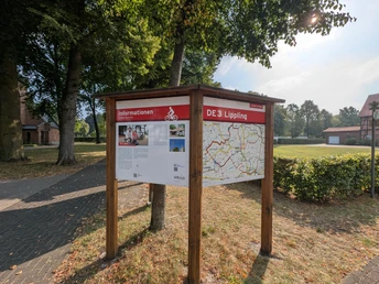 Rad-Infotafel DE3 | Delbrück-Lippling
