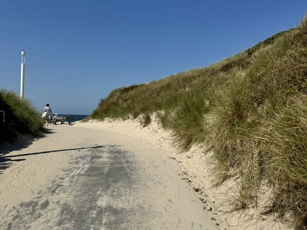 Seenot barrierefreier Übergang