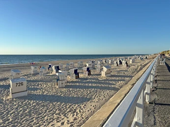 Strandabschnitt am Strandübergang Nordhedig