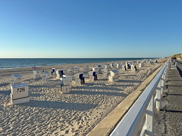 Strandabschnitt am Strandübergang Nordhedig